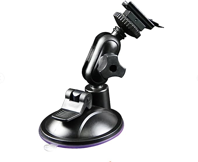 BOBLOV M5 / T5 / KJ25/ A23 Body Camera Suction Mount and Car Charger, Only M5 / T5 / A23 Body Camera(Camera NOT Included)