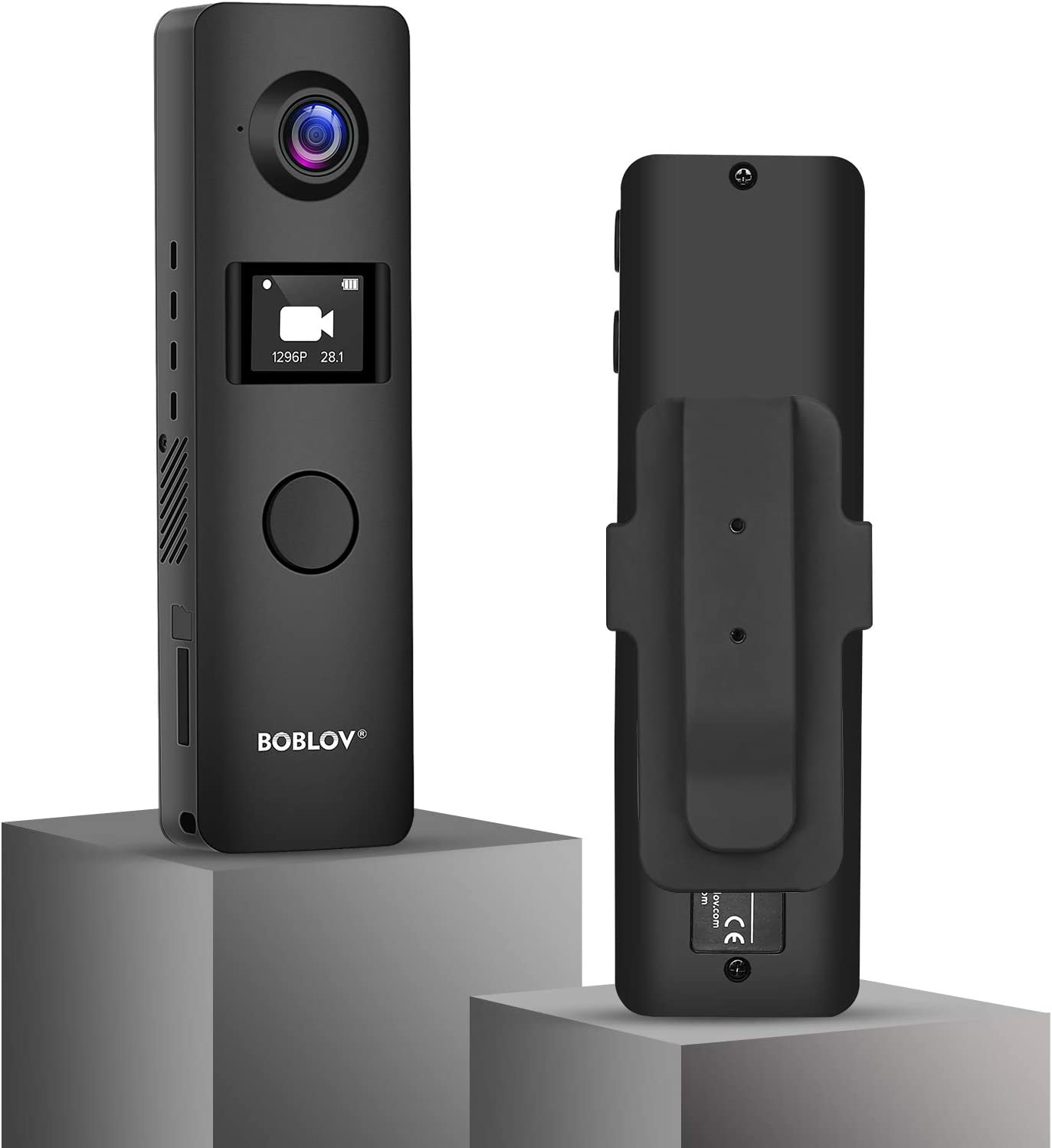 BOBLOV C19 Small Body Camera 1080P Mini Bodycam
