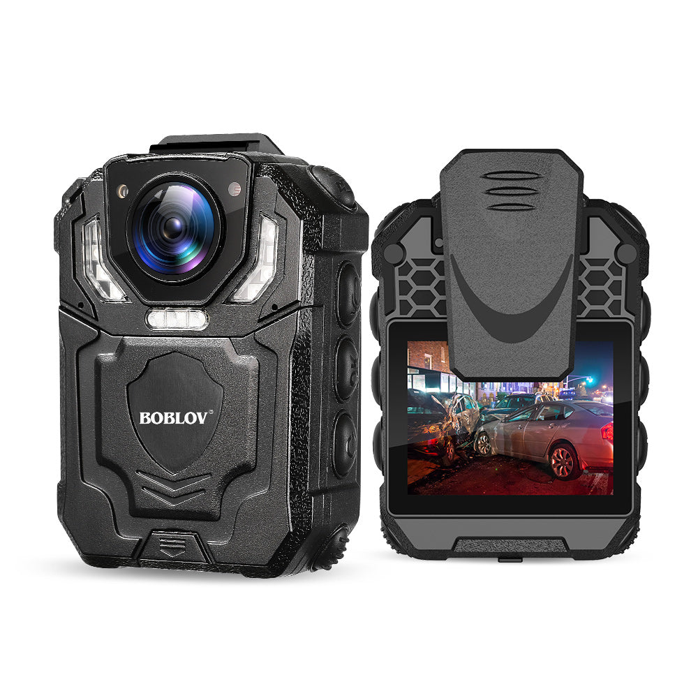 BOBLOV T5 Police Body Camera with 1296P Night Vision5