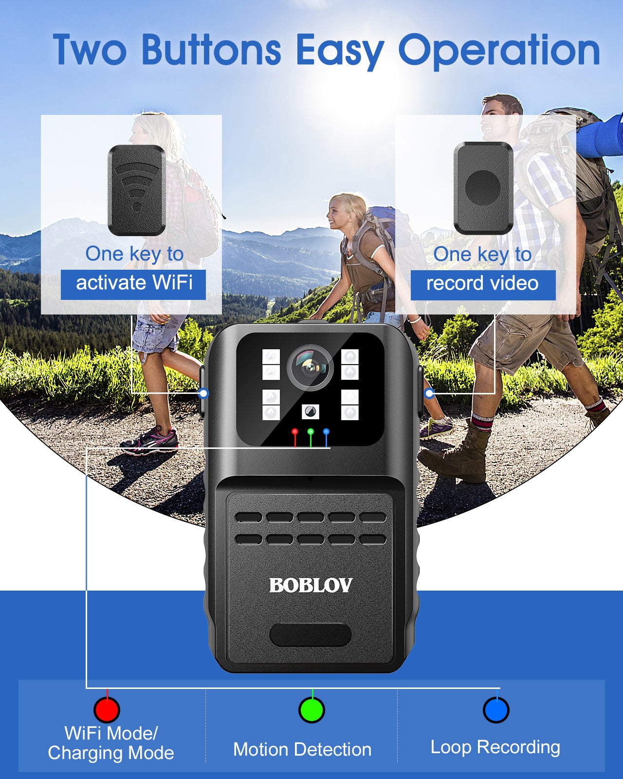 880W small body camera with 1080P resolution and night vision feature0