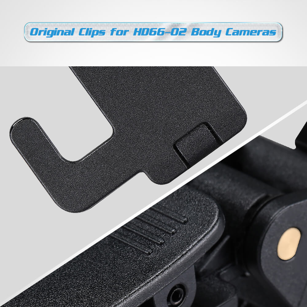 BOBLOV Body Camera Shoulder Clips for HD66-02/D7 Body Camera5