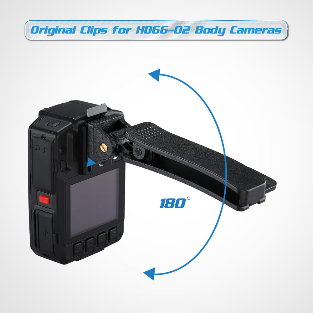BOBLOV Body Camera Shoulder Clips for HD66-02/D7 Body Camera3