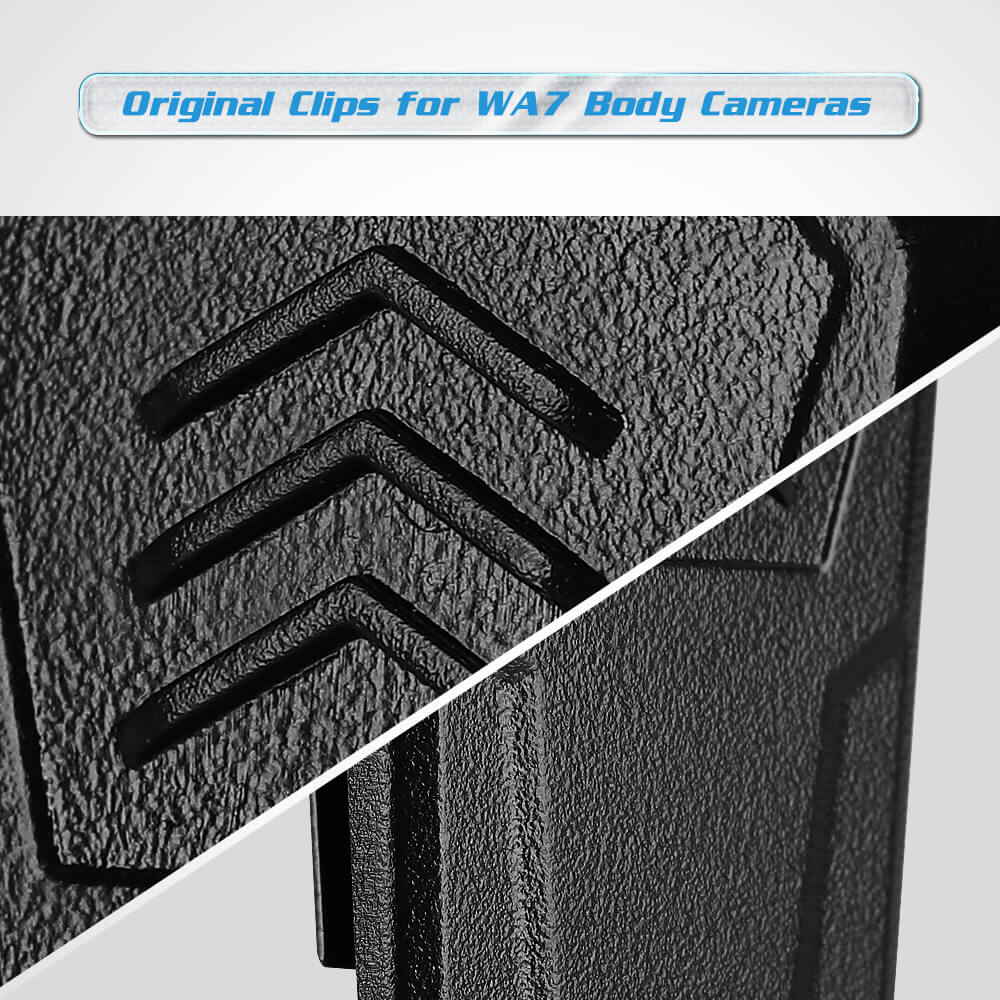 BOBLOV Body Camera Clips Small Clips for WA7-D Body Camera