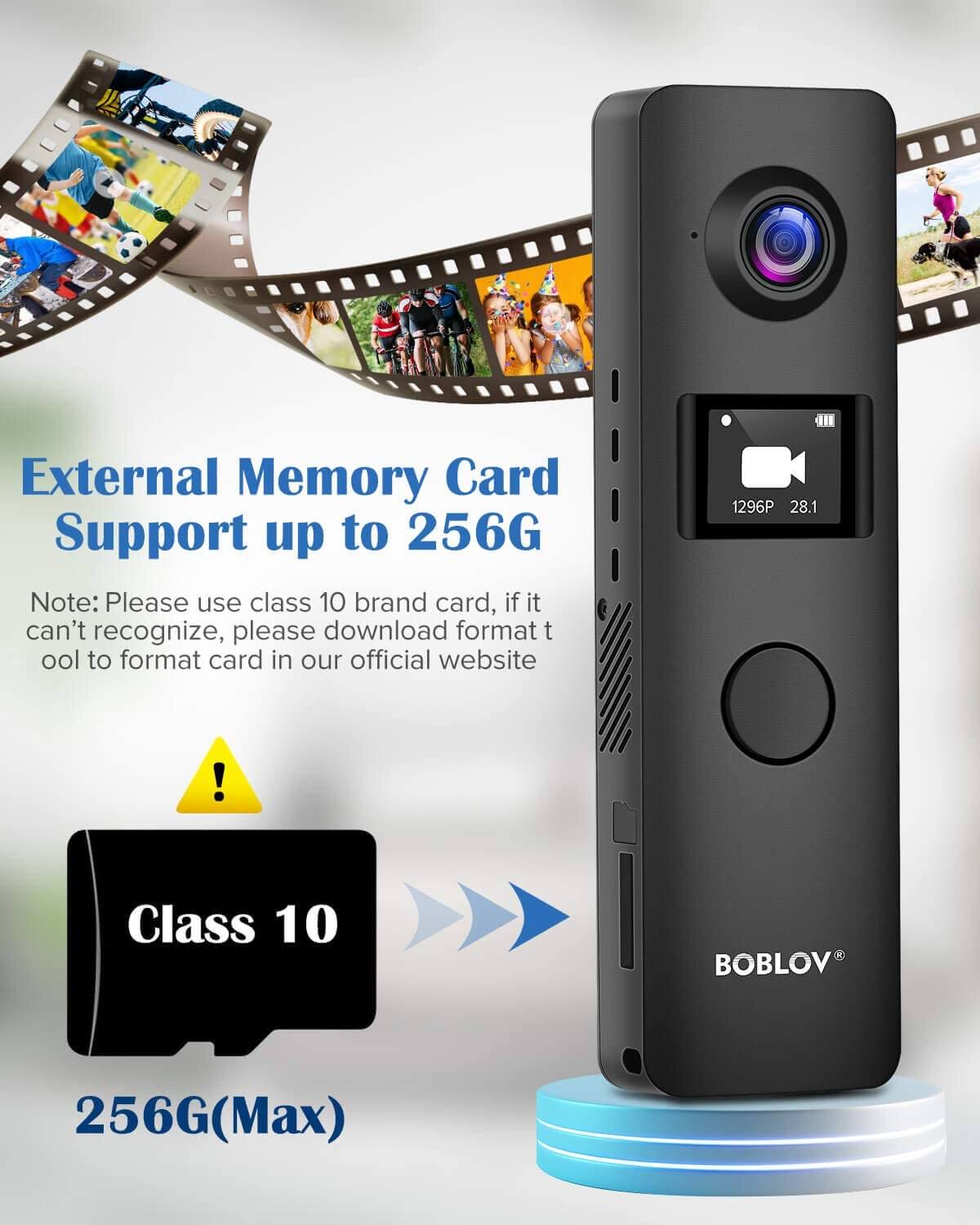 BOBLOV C19 BodyCam 1080P.4