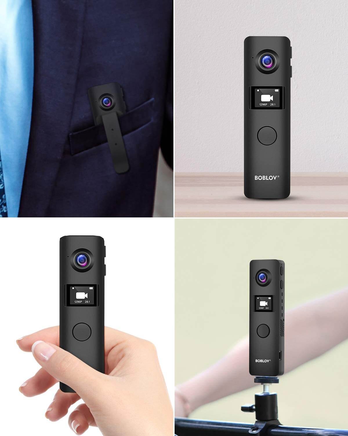 BOBLOV C19 BodyCam 1080P.8