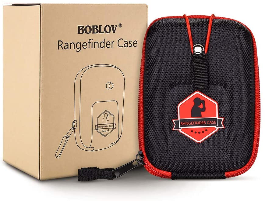 BOBLOV Golf Rangefinder Case Red EVA Hard Cover Compatible with Bushnell Tectectec Nikon Callway Rangefinders