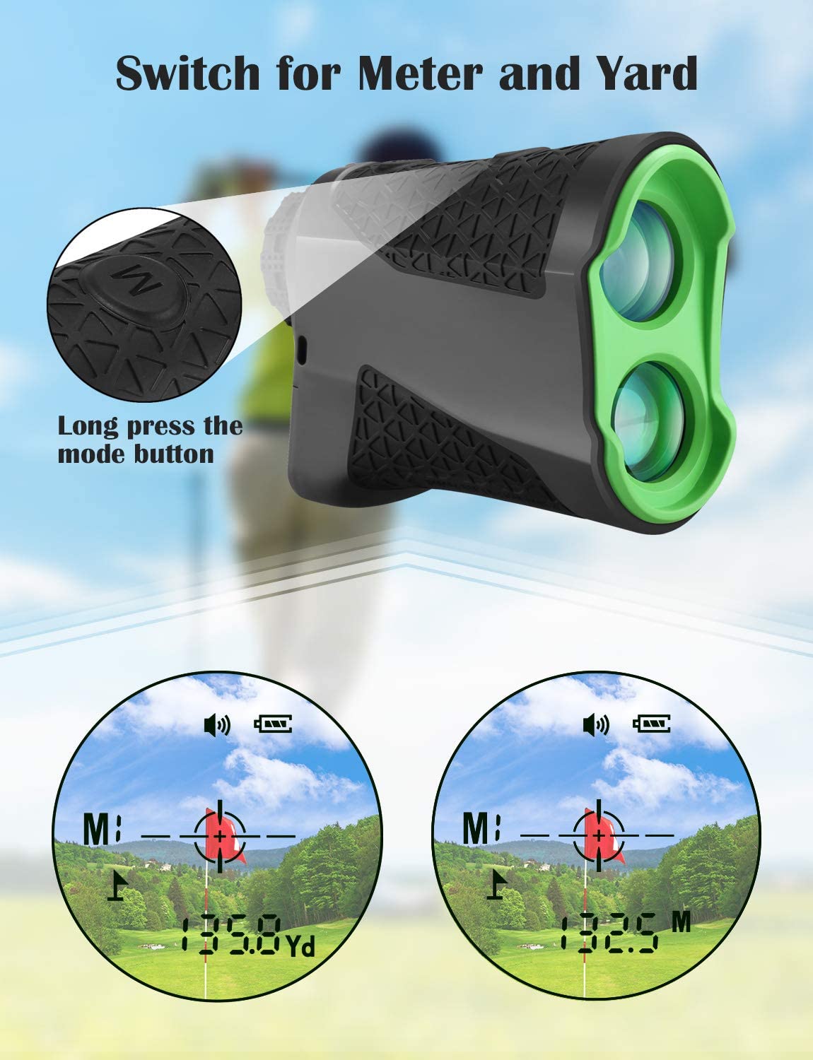 BOBLOV K600AG Golf rangefinder.7