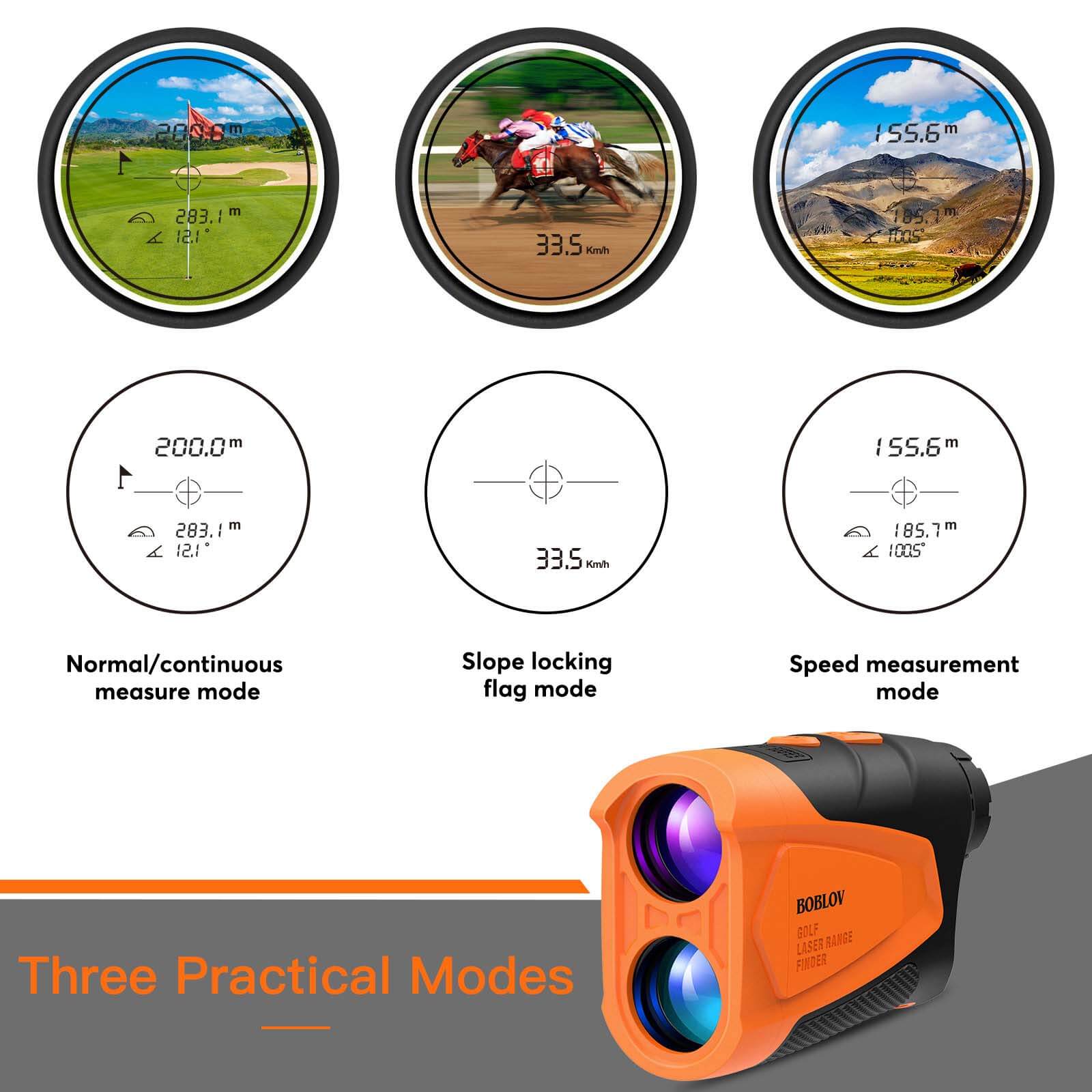 BOBLOV PF600 Golf rangefinder6