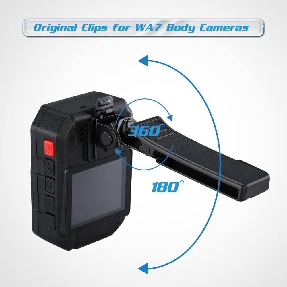 BOBLOV Body Camera Clips Shoulder Mount for WA7-D Model4