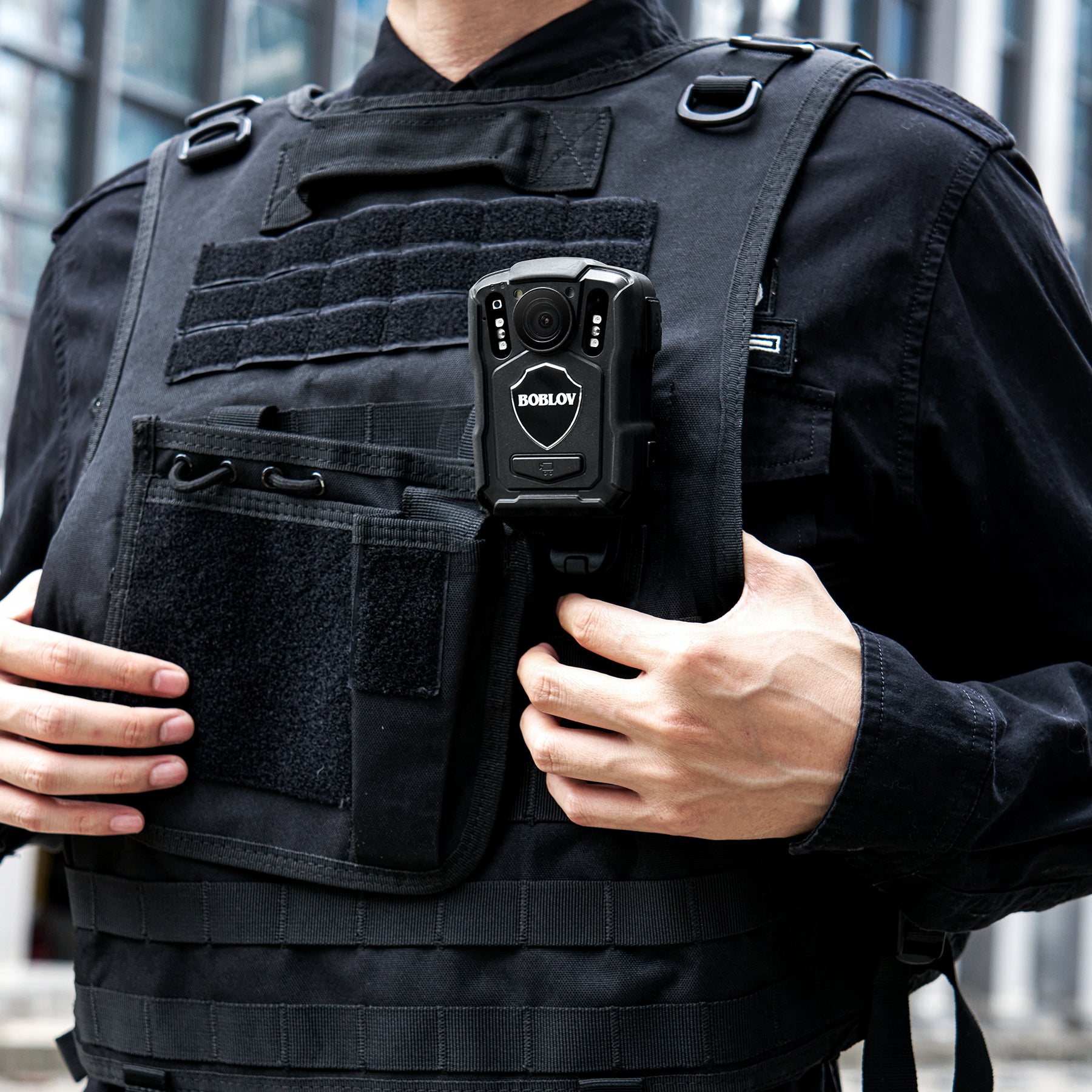 BOBLOV M5 Body Camera | Waterproof Night Vision
