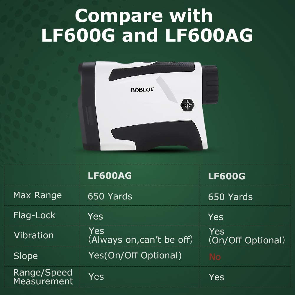 BOBLOV LF600AG Golf rangefinder.7