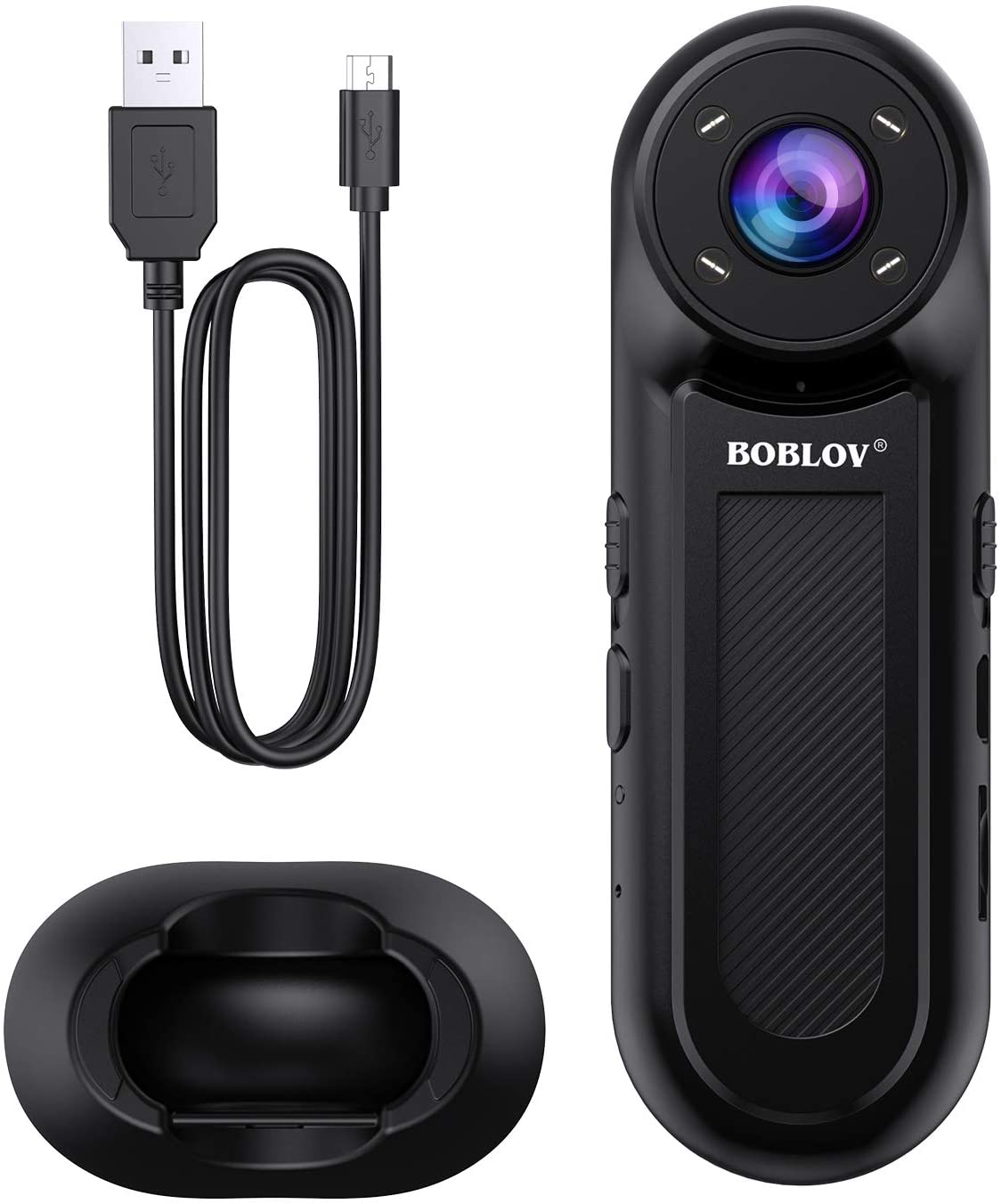 Boblov W2 small body camera with 1080P night vision and high-end Sony IMX307 sensor1
